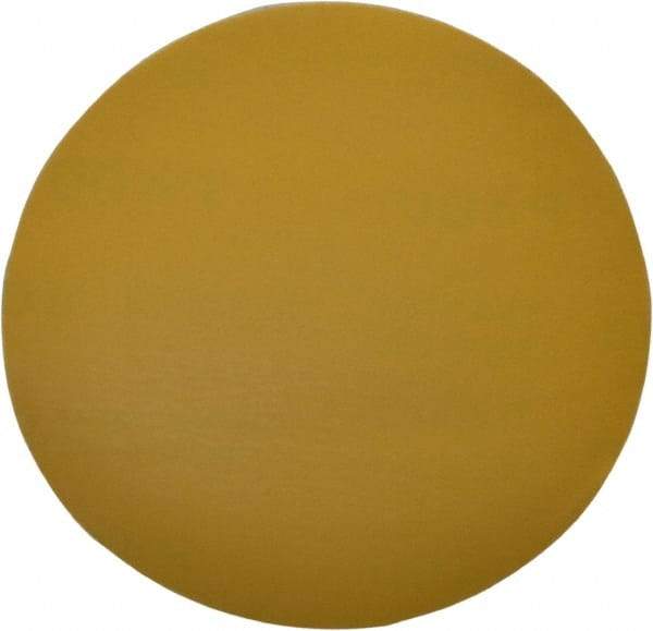 Made in USA - 5" Diam, 400 Grit, Aluminum Oxide Hook & Loop Disc - Super Fine Grade, Coated, C Weight Paper Backing, - Benchmark Tooling