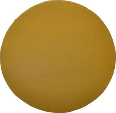 Made in USA - 5" Diam, 400 Grit, Aluminum Oxide Hook & Loop Disc - Super Fine Grade, Coated, C Weight Paper Backing, - Benchmark Tooling