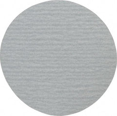 Made in USA - 5" Diam, 240 Grit, Silicon Carbide Hook & Loop Disc - Very Fine Grade, Coated, B Weight Paper Backing, - Benchmark Tooling