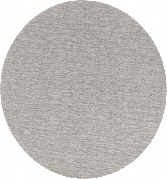 Made in USA - 5" Diam, 400 Grit, Silicon Carbide Hook & Loop Disc - Super Fine Grade, Coated, B Weight Paper Backing, - Benchmark Tooling