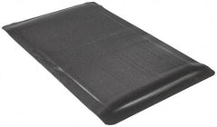 Wearwell - 5' Long x 3' Wide, Dry Environment, Anti-Fatigue Matting - Black, Vinyl with Vinyl Sponge Base, Beveled on 4 Sides - Benchmark Tooling
