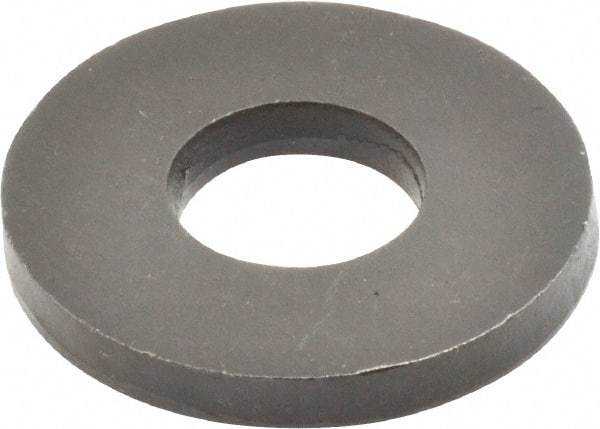 Jergens - 3/4" Screw, Case Hardened Steel USS/SAE Flat Washer - 13/16" ID x 2" OD, 1/4" Thick, Black Oxide Finish - Benchmark Tooling