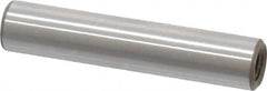 Jergens - 1/4" Diam x 1-1/4" Pin Length Alloy Steel Pull Out Dowel Pin - C 47-58 & C 60-64 (Surface) Hardness, 1 Beveled & 1 Threaded End - Benchmark Tooling