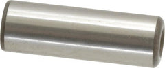 Jergens - 1/2" Diam x 1-1/2" Pin Length Alloy Steel Pull Out Dowel Pin - C 47-58 & C 60-64 (Surface) Hardness, 1 Beveled & 1 Threaded End - Benchmark Tooling