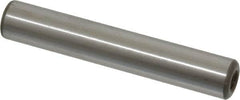 Jergens - 1/2" Diam x 3" Pin Length Alloy Steel Pull Out Dowel Pin - C 47-58 & C 60-64 (Surface) Hardness, 1 Beveled & 1 Threaded End - Benchmark Tooling