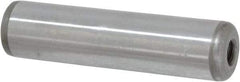 Jergens - 3/4" Diam x 3" Pin Length Alloy Steel Pull Out Dowel Pin - C 47-58 & C 60-64 (Surface) Hardness, 1 Beveled & 1 Threaded End - Benchmark Tooling