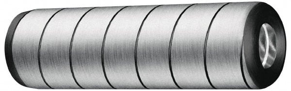 5/16″ Pin Diam, 2-1/4″ Pin Length, #10-32 Thread, Spiral Groove Dowel Pin Alloy Steel, -0.0001 to 0.0001″ Diam Tolerance, 1 Beveled & 1 Threaded End