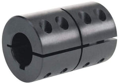 Climax Metal Products - 2" Bore, Steel, One Piece Clamping Shaft Collar - 3-1/4" Outside Diam, 4-7/8" Wide - Benchmark Tooling