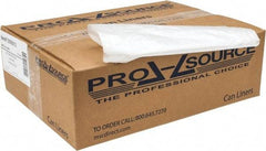 PRO-SOURCE - 0.55 mil Thick, Household/Office Trash Bags - 43" Wide x 46" High, Clear - Benchmark Tooling