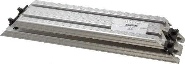 80/20 Inc. - 1-1/2" Wide, 12" High, Open Shelving 45° Support Bracket - Aluminum, Use with Series 15 - 1530 Extrusion - Benchmark Tooling