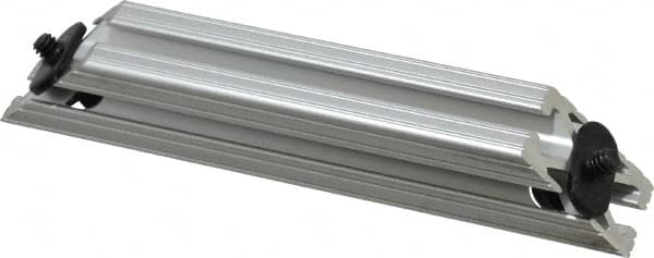 80/20 Inc. - 1" Wide, 6" High, Open Shelving 45° Support Bracket - Aluminum, Use with Series 10 - 1010 Extrusion - Benchmark Tooling