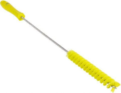 Vikan - 3/4" Diam Polyester Valve Brush - 19-5/8" OAL, 5-3/4" Head Length, Polypropylene & Stainless Steel Handle - Benchmark Tooling