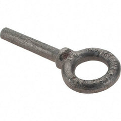 Gibraltar - Steel, Fixed Blank Lifting Eye Bolt - 2-1/2" Shank, Shoulder - Benchmark Tooling