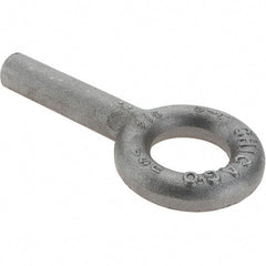 Gibraltar - Forged Steel, Fixed Blank Lifting Eye Bolt - 3" Shank, No Shoulder - Benchmark Tooling