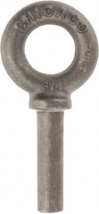 Gibraltar - Forged Steel, Fixed Blank Lifting Eye Bolt - 3" Shank, Shoulder - Benchmark Tooling