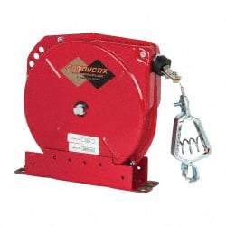 Conductix - 3/32 Inch x 50 Ft. Stranded Cable Grounding Reel - Spring Driven Reel - Benchmark Tooling