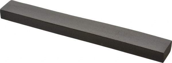 Made in USA - 1" Wide x 8" Long x 1/2" Thick, Rectangular Abrasive Stick - Medium Grade - Benchmark Tooling