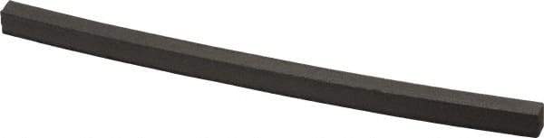 Made in USA - 1/4" Wide x 6" Long x 1/4" Thick, Square Abrasive Stick - Medium Grade - Benchmark Tooling