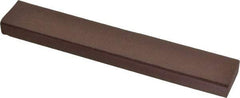 Made in USA - 1" Wide x 6" Long x 3/8" Thick, Rectangular Abrasive Stick - Fine Grade - Benchmark Tooling