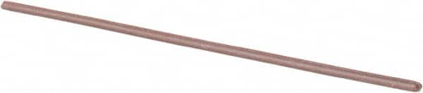 Made in USA - 1/8" Diam x 6" Long, Round Abrasive Pencil - Fine Grade - Benchmark Tooling