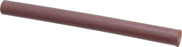 Made in USA - 1/2" Diam x 6" Long, Round Abrasive Pencil - Fine Grade - Benchmark Tooling