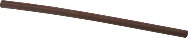 Made in USA - 1/4" Diam x 6" Long, Round Abrasive Pencil - Fine Grade - Benchmark Tooling