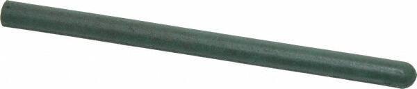 Made in USA - 3/8" Diam x 6" Long, Round Abrasive Pencil - Coarse Grade - Benchmark Tooling