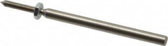Made in USA - 1/8" Shank Rubberized Abrasive Point Mandrel - 1/16" Hole Compatibility, for Points - Benchmark Tooling