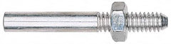 Made in USA - 1/4" Shank Rubberized Abrasive Point Mandrel - 1/4" Hole Compatibility, for Cones & Rubberized Points - Benchmark Tooling