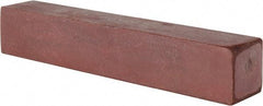 Made in USA - 1" Wide x 6" Long x 1" Thick, Square Abrasive Stick - Fine Grade - Benchmark Tooling