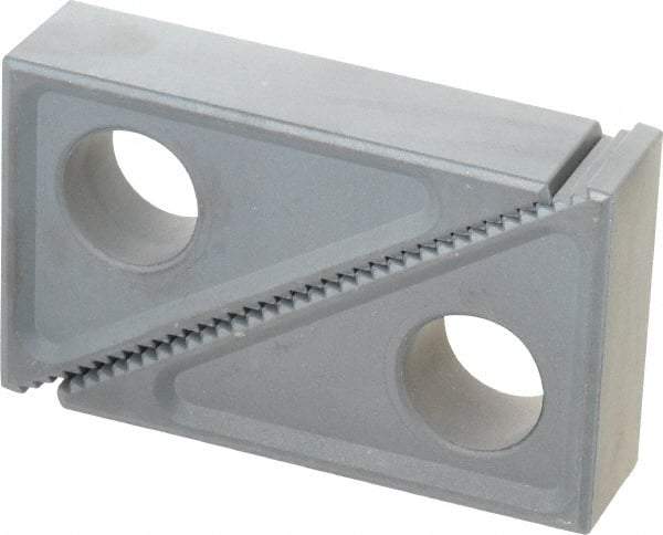 Gibraltar - 2 Piece, 2-1/2 to 6" Height Adjustment, Steel Step Block - 1/16" Step Depth, 1/8" Step Elevation, 1" Width, 3-3/4" Base Depth, 2-15/32" Height - Benchmark Tooling