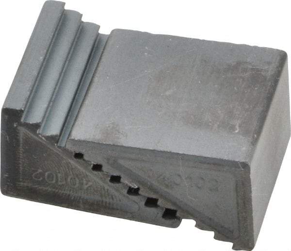 Gibraltar - 2 Piece, 19 to 41mm Height Adjustment, Steel Step Block - 1/16" Step Depth, 1/8" Step Elevation, 25mm Width, 1-1/16" Base Depth, 11/16" Height - Benchmark Tooling