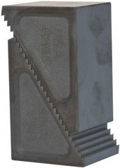 Gibraltar - 2 Piece, 45 to 102mm Height Adjustment, Steel Step Block - 1/16" Step Depth, 1/8" Step Elevation, 38mm Width, 2-17/32" Base Depth, 1-43/64" Height - Benchmark Tooling