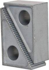 Gibraltar - 2 Piece, 64 to 152mm Height Adjustment, Steel Step Block - 1/16" Step Depth, 1/8" Step Elevation, 38mm Width, 3-3/4" Base Depth, 2-15/32" Height - Benchmark Tooling