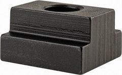 Gibraltar - 1/2-13 Blind Tapped T Slot Nut - 5/8" Slot Width, 1 x 11/32" Base Width x Height, 1-1/8 x 5/8" OAL x Height - Benchmark Tooling