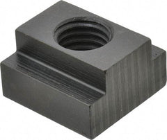 Gibraltar - 5/8-11 Blind Tapped T Slot Nut - 3/4" Slot Width, 1-1/4 x 15/32" Base Width x Height, 1-1/4 x 3/4" OAL x Height - Benchmark Tooling