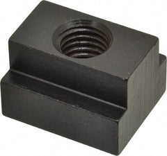 Gibraltar - 5/8-11 Blind Tapped T Slot Nut - 13/16" Slot Width, 1-1/4 x 9/16" Base Width x Height, 1-1/2 x 1" OAL x Height - Benchmark Tooling