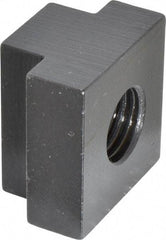 Gibraltar - 3/4-10 Blind Tapped T Slot Nut - 7/8" Slot Width, 1-1/2 x 9/16" Base Width x Height, 1-1/2 x 1" OAL x Height - Benchmark Tooling