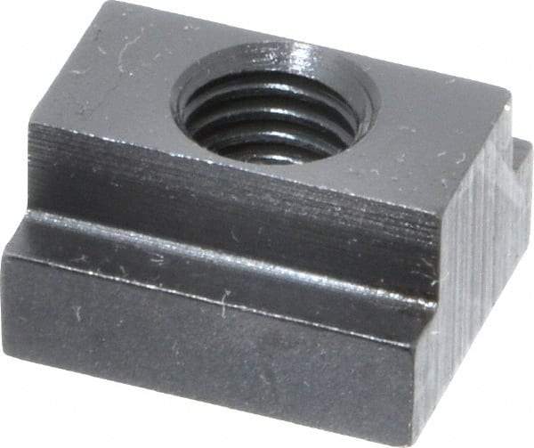 Gibraltar - M10x1.50 Blind Tapped T Slot Nut - 1/2" Slot Width, 19 x 7mm Base Width x Height, 22 x 13mm OAL x Height - Benchmark Tooling