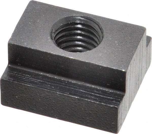 Gibraltar - M12x1.75 Tapped Through T Slot Nut - 5/8" Slot Width, 25 x 9mm Base Width x Height, 29 x 16mm OAL x Height - Benchmark Tooling