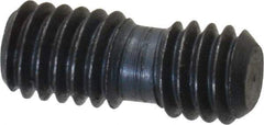 Cutting Tool Technologies - Hex Socket Differential Screw for Indexable Keyseat Cutters & T-Slot Milling Cutters - #6-40 Thread, Industry Std 6DS343, For Use with Wedges - Benchmark Tooling