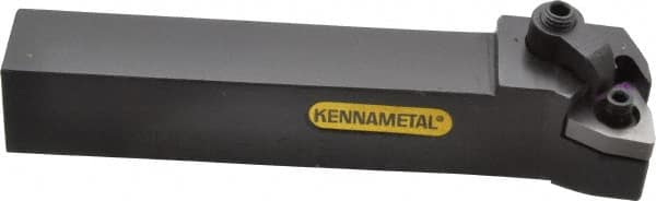 Kennametal - MWLN, Left Hand Cut, 5° Lead Angle, 3/4" Shank Height x 3/4" Shank Width, Negative Rake Indexable Turning Toolholder - 4-1/2" OAL, WN..43. Insert Compatibility, Series Kenloc - Benchmark Tooling