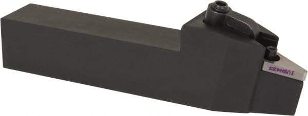 Kennametal - MVVN, Neutral Cut, 0° Lead Angle, 1" Shank Height x 1" Shank Width, Negative Rake Indexable Turning Toolholder - 6" OAL, VN..43. Insert Compatibility, Series Kenloc - Benchmark Tooling