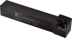 Kennametal - MTJN, Left Hand Cut, 3° Lead Angle, 1" Shank Height x 1" Shank Width, Negative Rake Indexable Turning Toolholder - 6" OAL, TN..43. Insert Compatibility, Series Kenloc - Benchmark Tooling