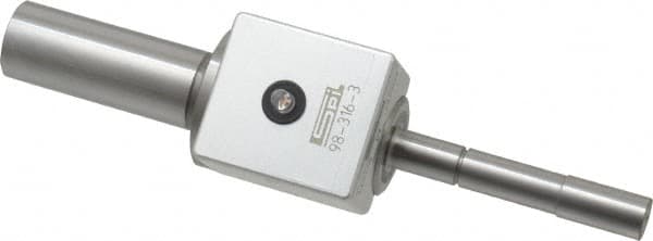 SPI - 0.4" Head Diam, 3/4" Shank Diam, Single End, Electronic Center and Depth Finder - Accurate to 0.0001", Cylindrical Contact - Benchmark Tooling