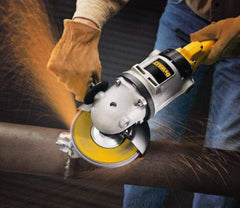 DeWALT - 60 Grit, 7" Disc Diam, 7/8" Center Hole, Type 29 Zirconia Alumina Flap Disc - 8,700 Max RPM, Fiberglass Backing, Arbor Attaching System, Coated - Benchmark Tooling