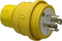 Value Collection - 250 Volt, 20 Amp, L15-20 Configuration, Industrial Grade, Ungrounded Plug - 3 Poles, IP67 - Benchmark Tooling