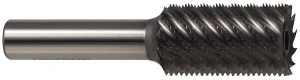 Onsrud - 3-3/4" Cutting Diam x 1" Length of Cut, 49 Flute, Downcut Spiral Router Bit - Uncoated, Right Hand Cut, High Speed Steel, 3-1/2" OAL x 3/4" Shank Diam, Core - Benchmark Tooling