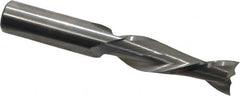 Onsrud - 1/2" Cutting Diam x 1-5/8" Length of Cut, 2 Flute, Upcut Spiral Router Bit - Uncoated, Left Hand Cut, Solid Carbide, 3-1/2" OAL x 1/2" Shank Diam, Double Edge, 30° Helix Angle - Benchmark Tooling