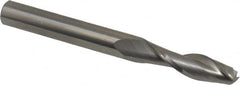 Onsrud - 5/16" Cutting Diam x 1-1/8" Length of Cut, 2 Flute, Upcut Spiral Router Bit - Uncoated, Right Hand Cut, Solid Carbide, 3" OAL x 5/16" Shank Diam, Double Edge, 30° Helix Angle - Benchmark Tooling